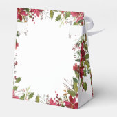 ポインセチア結婚フローラ |緋色 フェイバーボックス (裏面サイド)