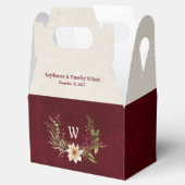 ポインセチア結婚&ベリー フェイバーボックス (オープン)