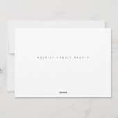 ポインセチア花びらフレーム3 Photo Christmas Card シーズンカード (裏面)