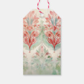 ポインセチア花 ギフトタグ (裏面)