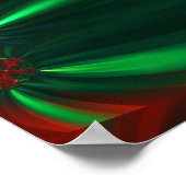 ポインセチア花 ポスター (角)