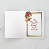 ポインセチア鐘 シーズンカード (内部)