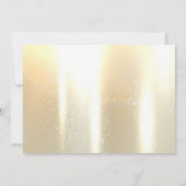 ポインセチア雪企業の片、クリスマスパーティー 招待状 (裏面)