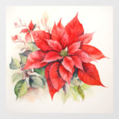 ポインセチア ウィンドウサイン (シート)