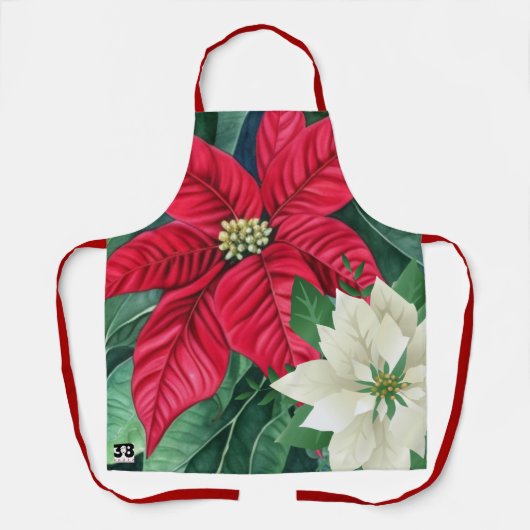 ポインセチア エプロン (正面)