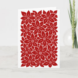 ポインセチア カード