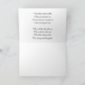 ポインセチア・カード シーズンカード (内部)