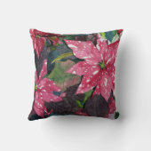 ポインセチア クッション (裏面)