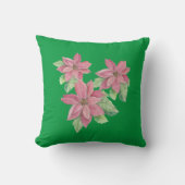 ポインセチア クッション (正面)