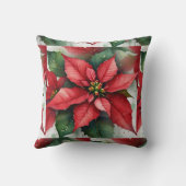 ポインセチア クッション (裏面)
