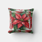 ポインセチア クッション (正面)