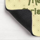 ポインセチア・クリスマス マウスパッド (コーナー)