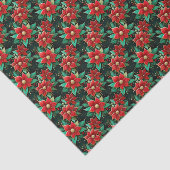 ポインセチア・クリスマス 薄葉紙 (詳細)