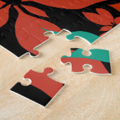 ポインセチア ジグソーパズル (側面)