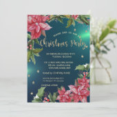 ポインセチア、スターズグリーンカンパニークリスマスパーティー 招待状 (スタンド正面)