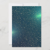 ポインセチア、スターズグリーンカンパニークリスマスパーティー 招待状 (裏面)