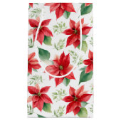 ポインセチア スモールペーパーバッグ (正面)