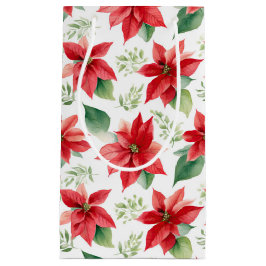 ポインセチア スモールペーパーバッグ