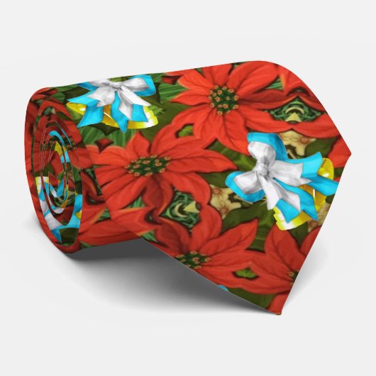 ポインセチア ネクタイ (ロール)