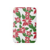 ポインセチア バスマット (正面縦)