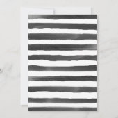 ポインセチア ホリデー 誕生日パーティー 招待状 (裏面)