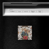 ポインセチア・ボーブル |クリスマス華美の休日の写真 マグネット