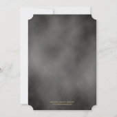 ポインセチア |ランタン企業のクリスマスパーティーI 招待状 (裏面)