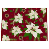 ポインセチア ラージペーパーバッグ (正面)