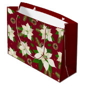 ポインセチア ラージペーパーバッグ (裏面アングル)