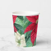 ポインセチア 紙コップ (裏面)