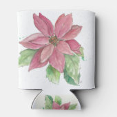 ポインセチア 缶クーラー (裏面)