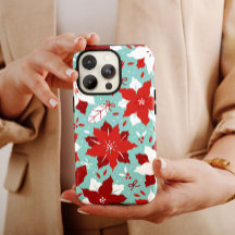 ポインセチアChristmas iPhone | Poinsettia iPhone