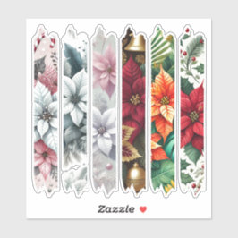 ポインセチカラフルア和紙テープのスクラップブックシール シール