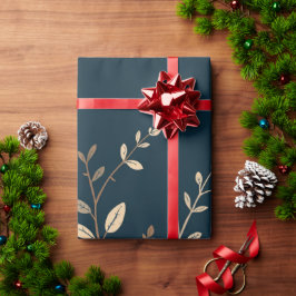 ポインセチラッピング紙 ラッピングペーパー