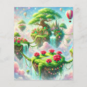 ポインセテお洒落ィアスカイ諸島スクラップブック紙 (裏面)