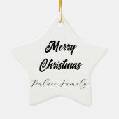 ポインセティアスウィンターシェルター セラミックオーナメント (裏面)