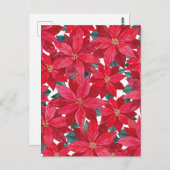 ポインセティアスウィンターシェルター ポストカード (正面/裏面)