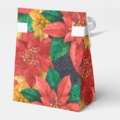 ポインセティアスクリスマスホリデーテント フェイバーボックス (裏面サイド)