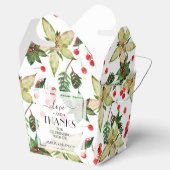 ポインセティアス&ベリークリスマスホリデー フェイバーボックス (オープン)