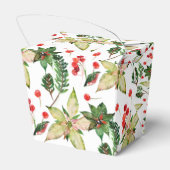 ポインセティアス&ベリークリスマスホリデー フェイバーボックス (裏面サイド)