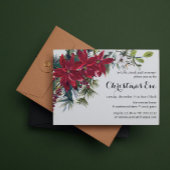 ポインセティアホリデイフローラ |クリスマスイブディナー 招待状