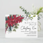 ポインセティアホリデイフローラ | Christmas Eve Dinner I 招待状 (スタンド正面)