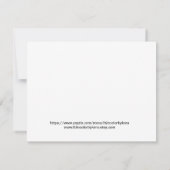 ポインセティアホリデーカモダンード (裏面)