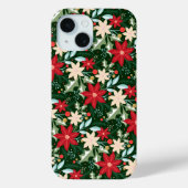 ポインセティアホリデークリスマス Case-Mate iPhoneケース (裏面)