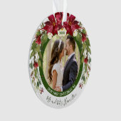 ポインセティア夫人のフローラ オーナメント (正面)