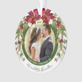 ポインセティア夫人のフローラ オーナメント (正面)