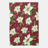 ポインセティシアキッチンタオル キッチンタオル (縦)