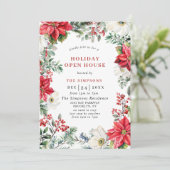 ポインセテエレガントィアオープンハウスクリスマスパーティー 招待状 (スタンド正面)