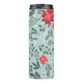 ポインセテモダンィアと果実フローラモノグラム タンブラー (裏面)