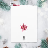 ポインセモダンッティアフォードクリスマスホリデーカード カード